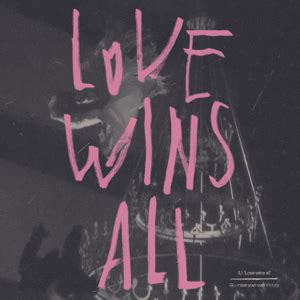 ‎Love wins all .